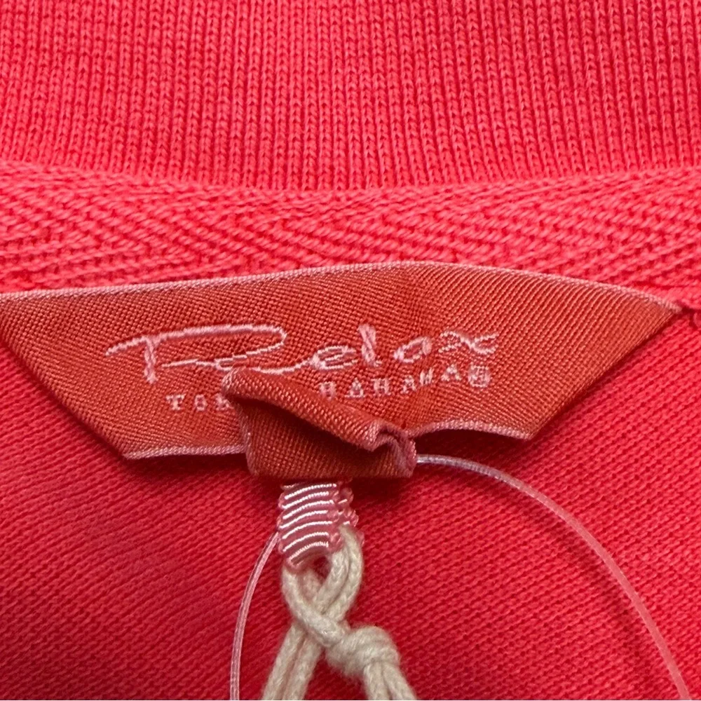 NWT Tommy Bahama Paradise Pink Red Fahrenheit Size Large New - Picture 8 of 11